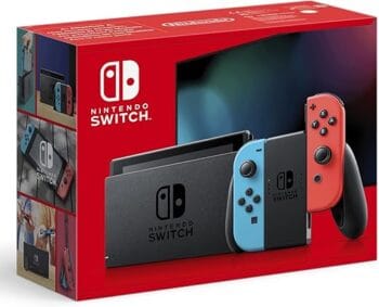 Nintendo Switch Console (Neon Blauw/Neon Rood)