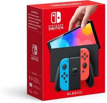 Nintendo Switch Console (OLED Model) - Blauw/Rood